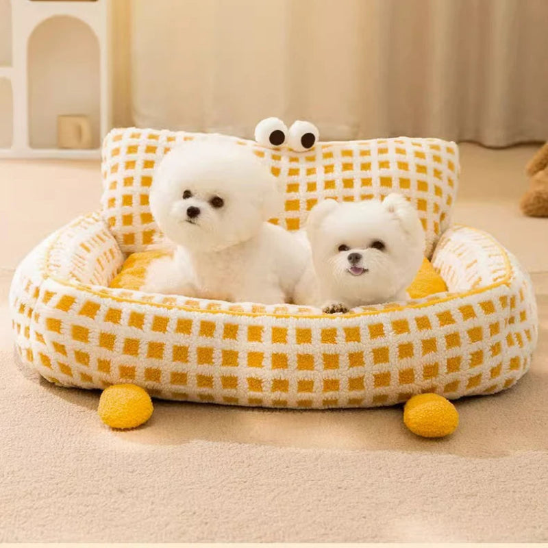 Panier Chien Confort à Rebords – Couchage Rembourré Lifestyle