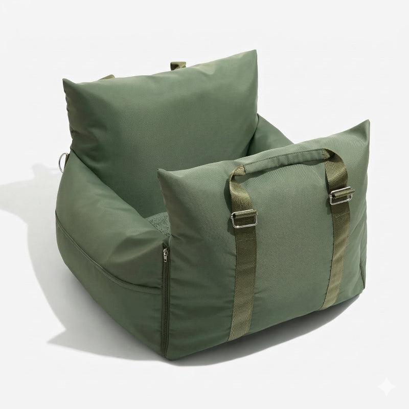 Sac de transport chien vert