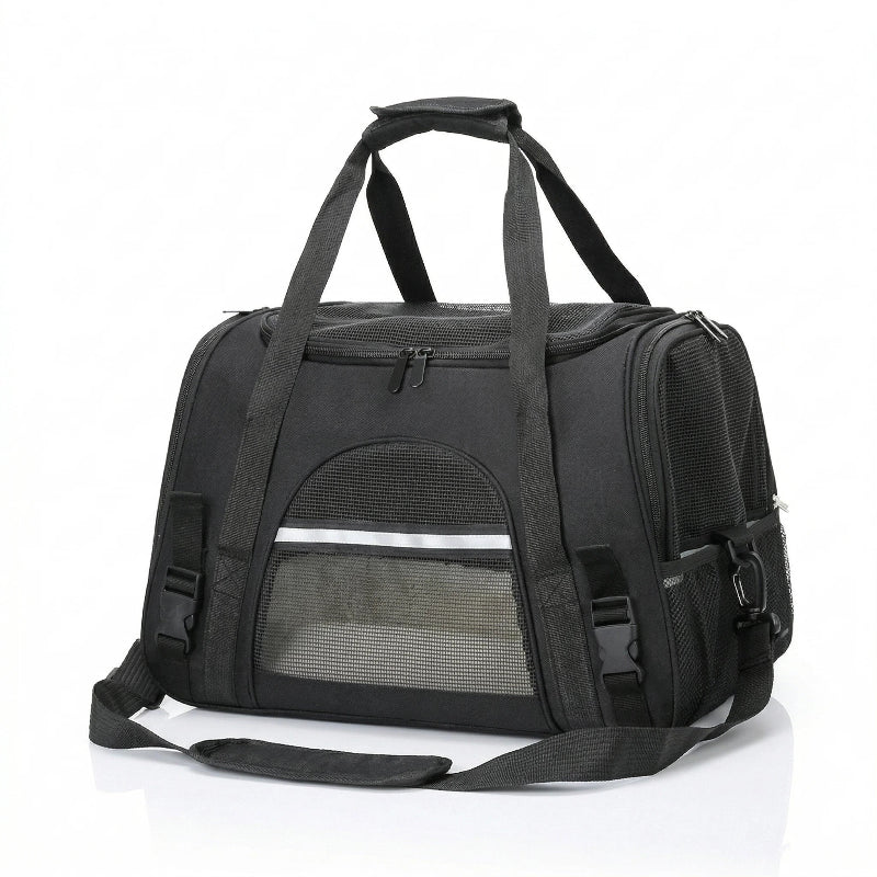 sac de transport chien noir