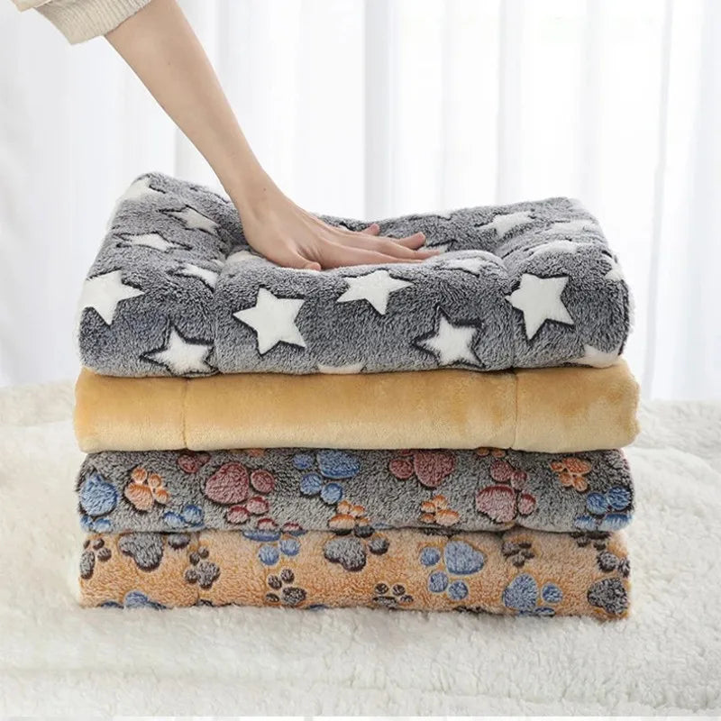 Couverture polaire épaisse pour chien – Plaid chaud cocooning lavable