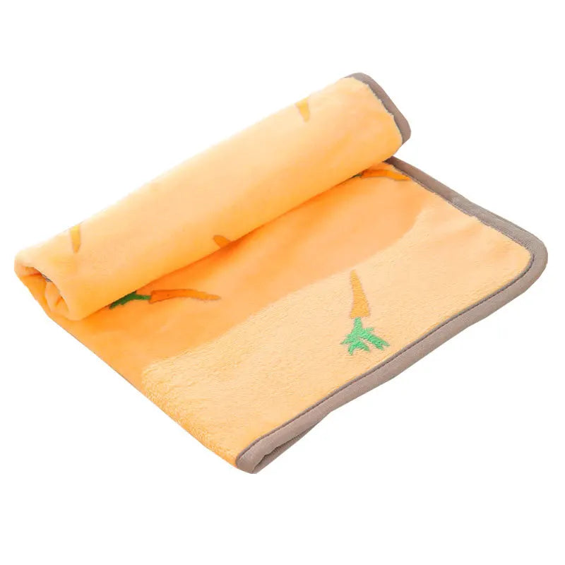 couverture chien jaune