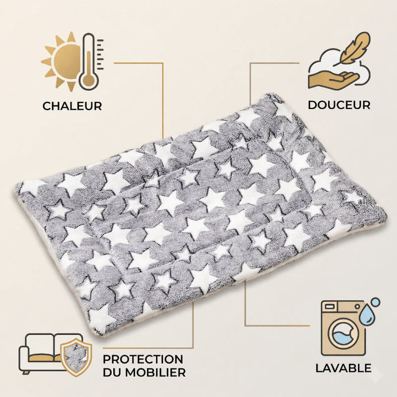 Couverture polaire épaisse pour chien – Plaid chaud cocooning lavable