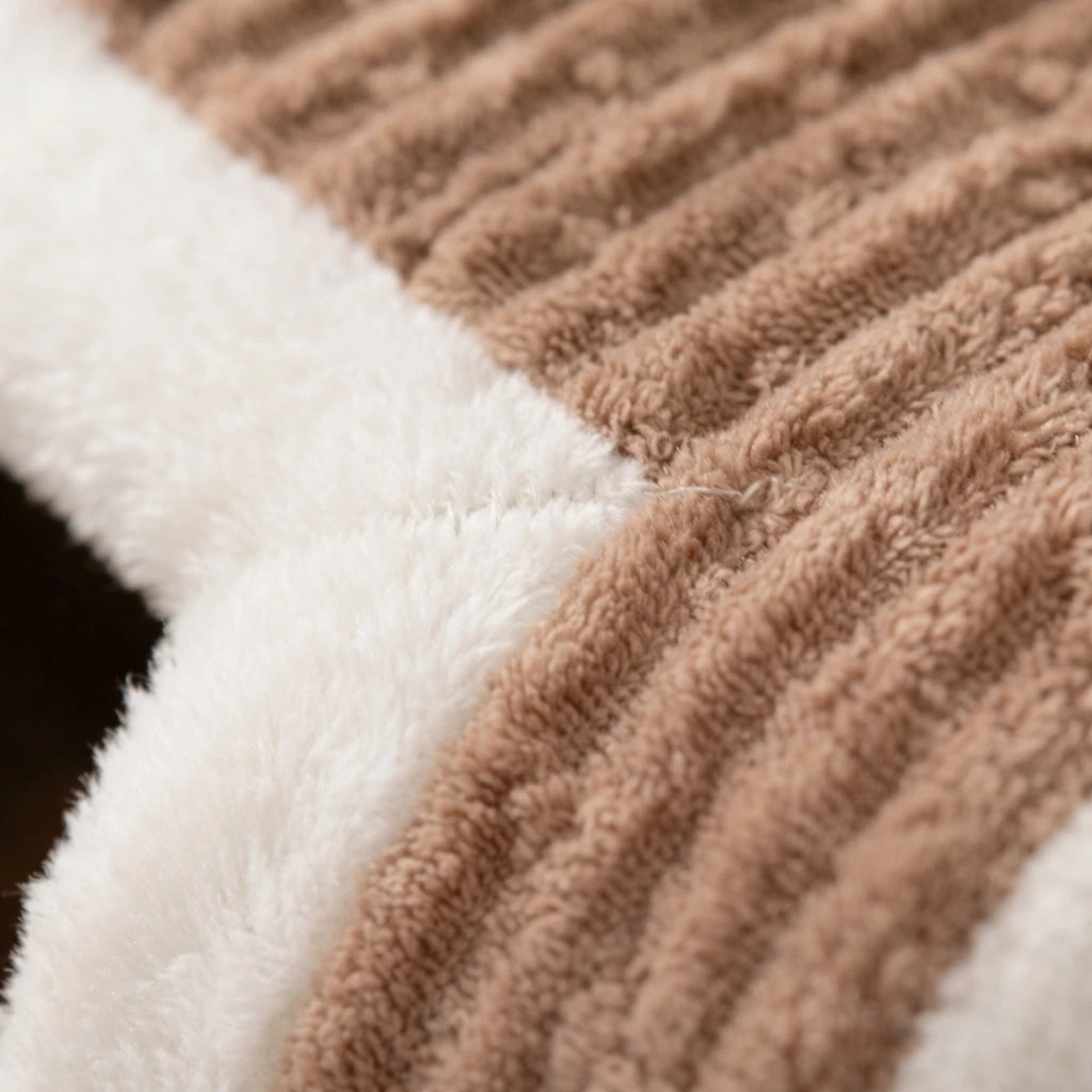 Chenil d’Hiver pour Chien – Panier Fermé Anti-Stress