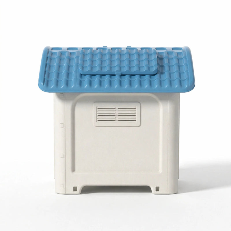 Niche extérieure pour chien étanche – Abri plastique surélevé