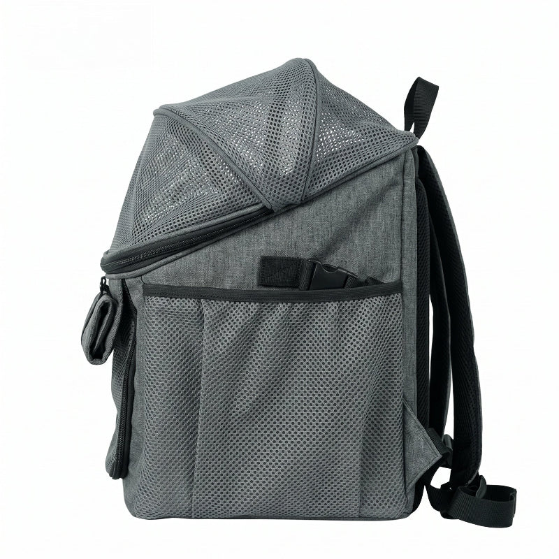Sac Transport Chien Vélo et Sac à Dos 4-en-1 – Panier Vélo Respirant et Sécurisé