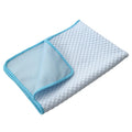 tapis rafraichissant bleu