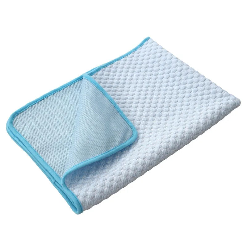 tapis rafraichissant bleu