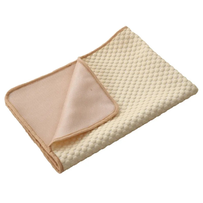 tapis rafraichissant jaune
