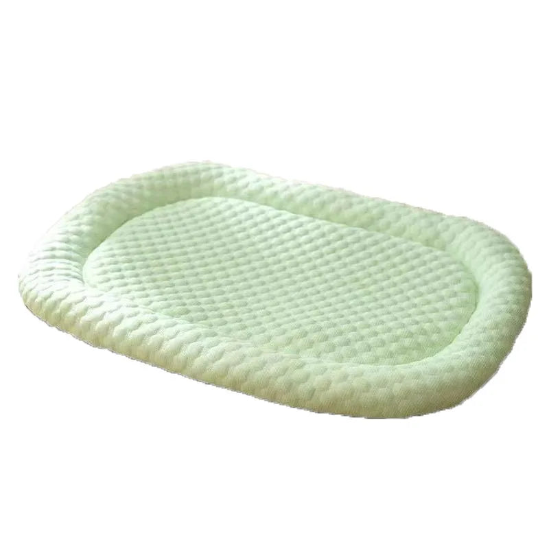 tapis rafraichissant chien vert